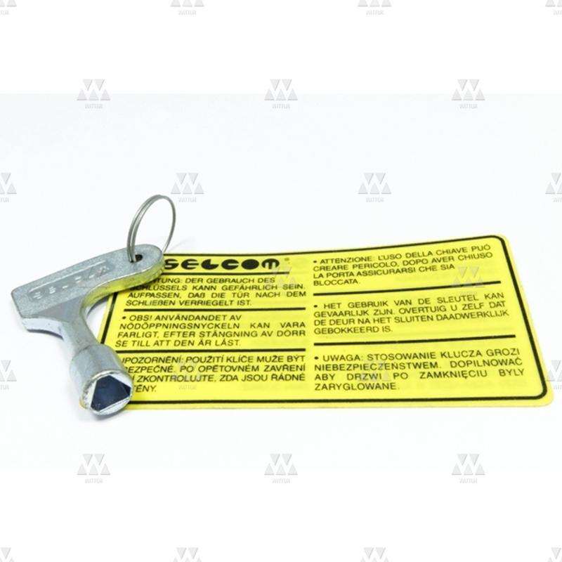 1019325A01 | EMERGENCY KEY WITH LABEL