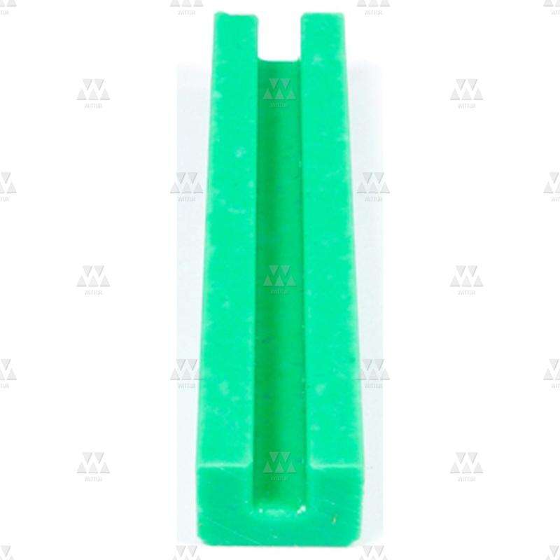 720498H09 | EBRA SLIDING JAW, GDE RAIL K=9MM,T70 (N>=29), GREEN