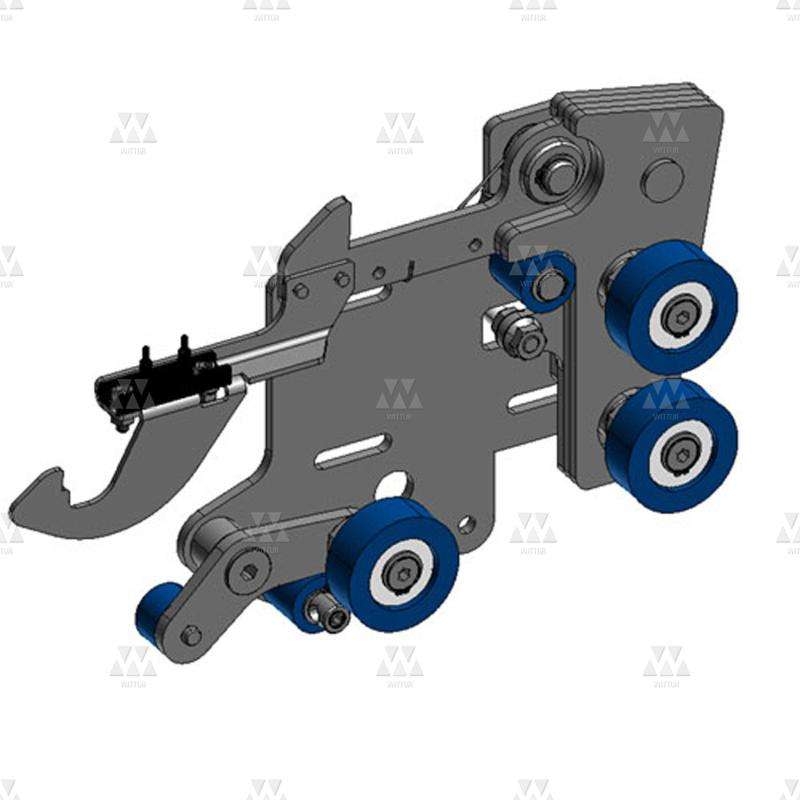 BL-B153ABIX0102 | SINGLE LANDING DOOR LOCK ASSEMBLY 2000US WITH CAR DOOR LOCK 'L'
